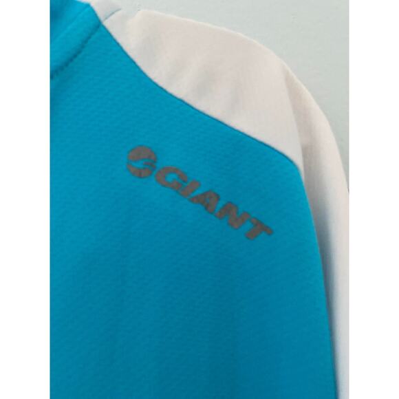 GIANT Cycle JERSEY Shirt Size XL Polyester BIKE Bicycle CBue - Picture 5 of 5